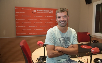 Tarrés, després de l'entrevista a Ràdio Sabadell | Roger Benet